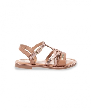 Sandales Les Tropeziennes BIRON Nude Multico Enfant|YGIN-30100473